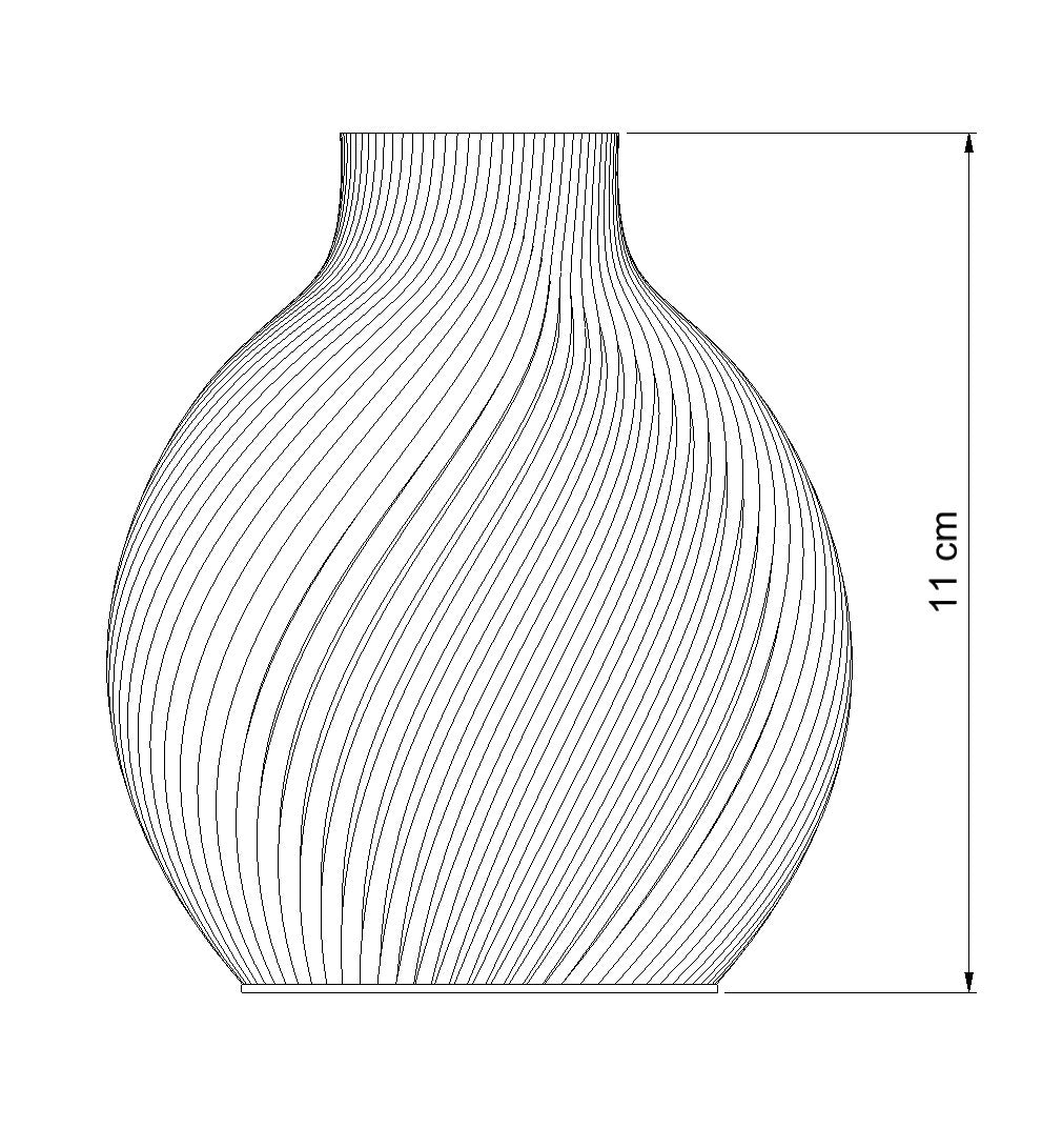 Swirl Vase S